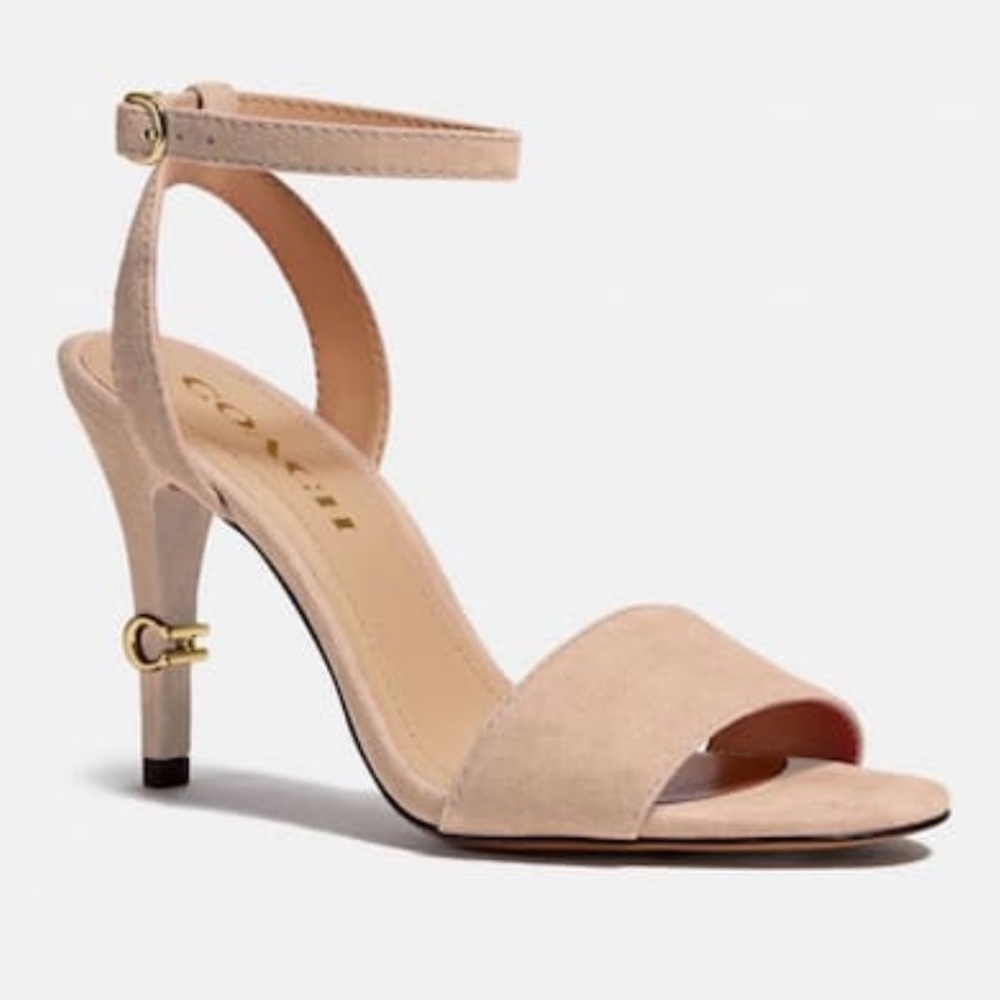 Coach | Suede Regina Sandal - Beachwood - Picture 1 of 12